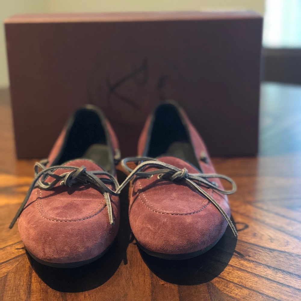 Frette by Harrys of London suede loafers
